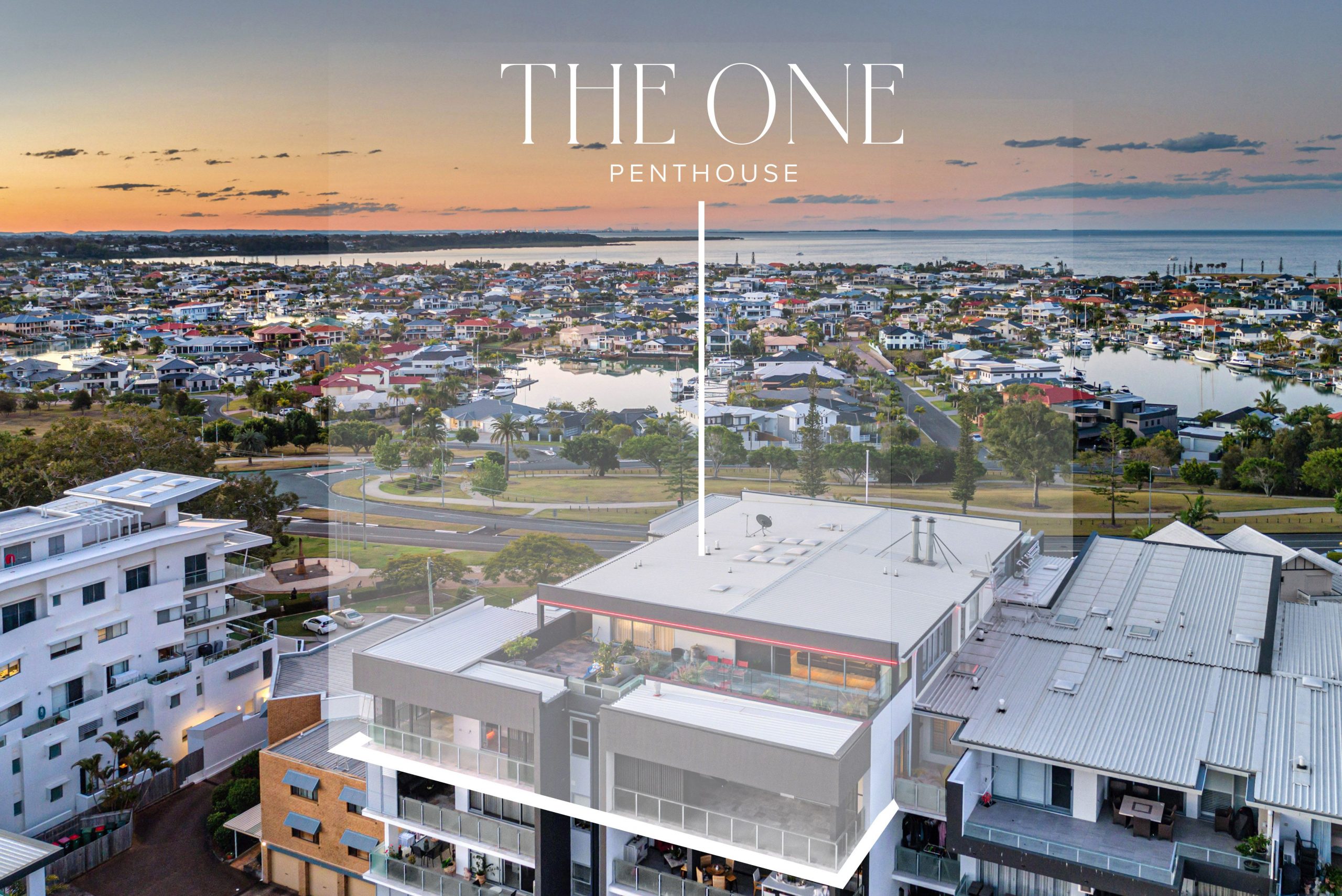 The One Outline and Aerial View